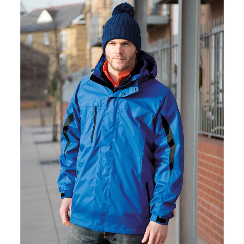3-in-1 journey jacket with softshell inner - Black/Black S